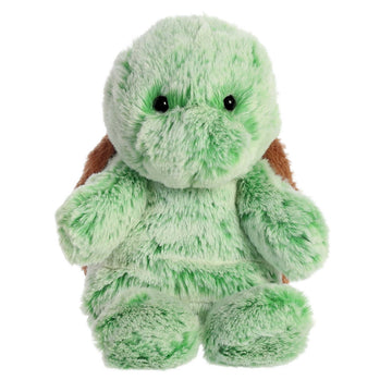 Aurora® Snuggly Sweet & Softer™ Turtle Stuffed Animal - Comforting Companion - Imaginative Play - Green 6.5 Inches