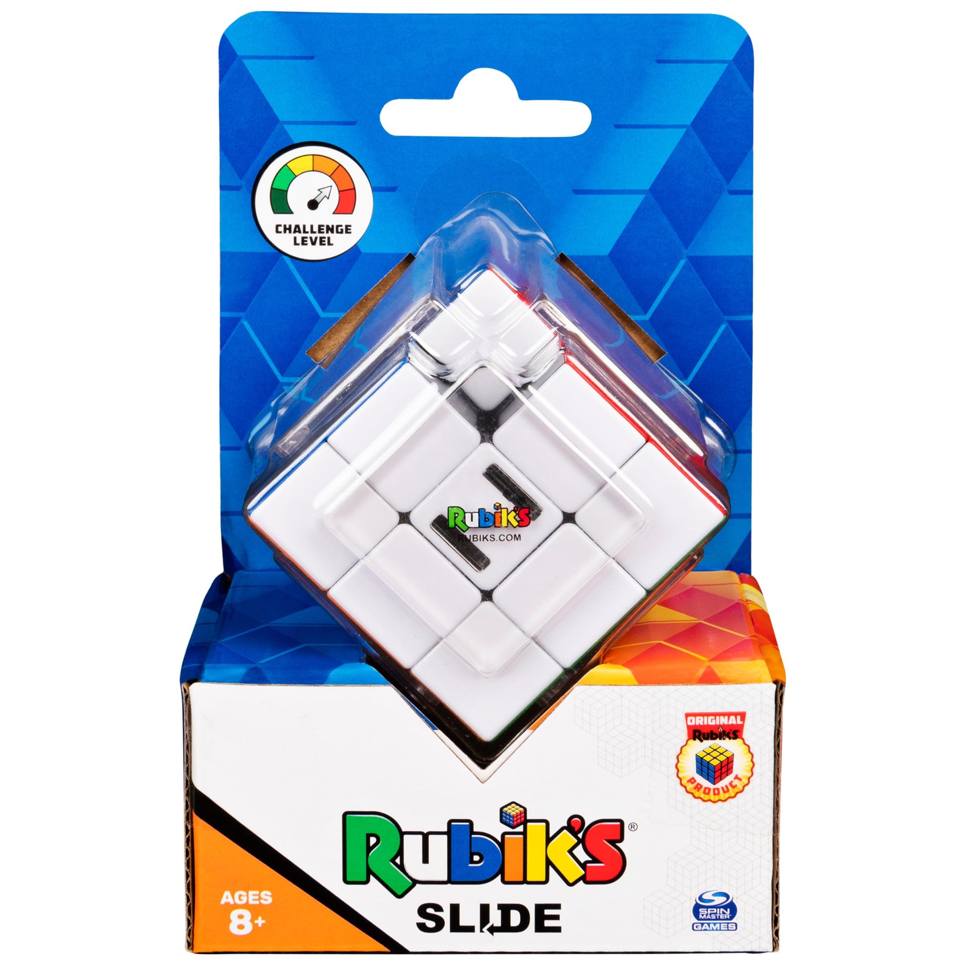 Rubik’s Cube, Slide, Advanced 3x3 Cube, Problem-Solving Brain Teaser, Classic Color-Matching Puzzle, Fidget Toy, Sensory Puzzle for Adults, Teens