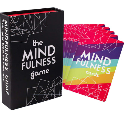 Mindfulness Cards - Conversation Cards for Kids and Therapy Games for Teens, Kids and Adults. Mindfulness Game for Better Communication and Social