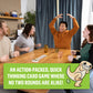 Exploding Kittens Coyote Created by Tim Ferriss | Perfect for Family Fun, Game Night, and Travel | 3-8 Players, 10 Mins, Ages 10 and Up