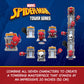 YuMe Spider-Man Tower Series Hero Box - Blind Box | Stackable 3" Superhero Movie Collectible Toy Figure | Official Marvel Merchandise | Surprise