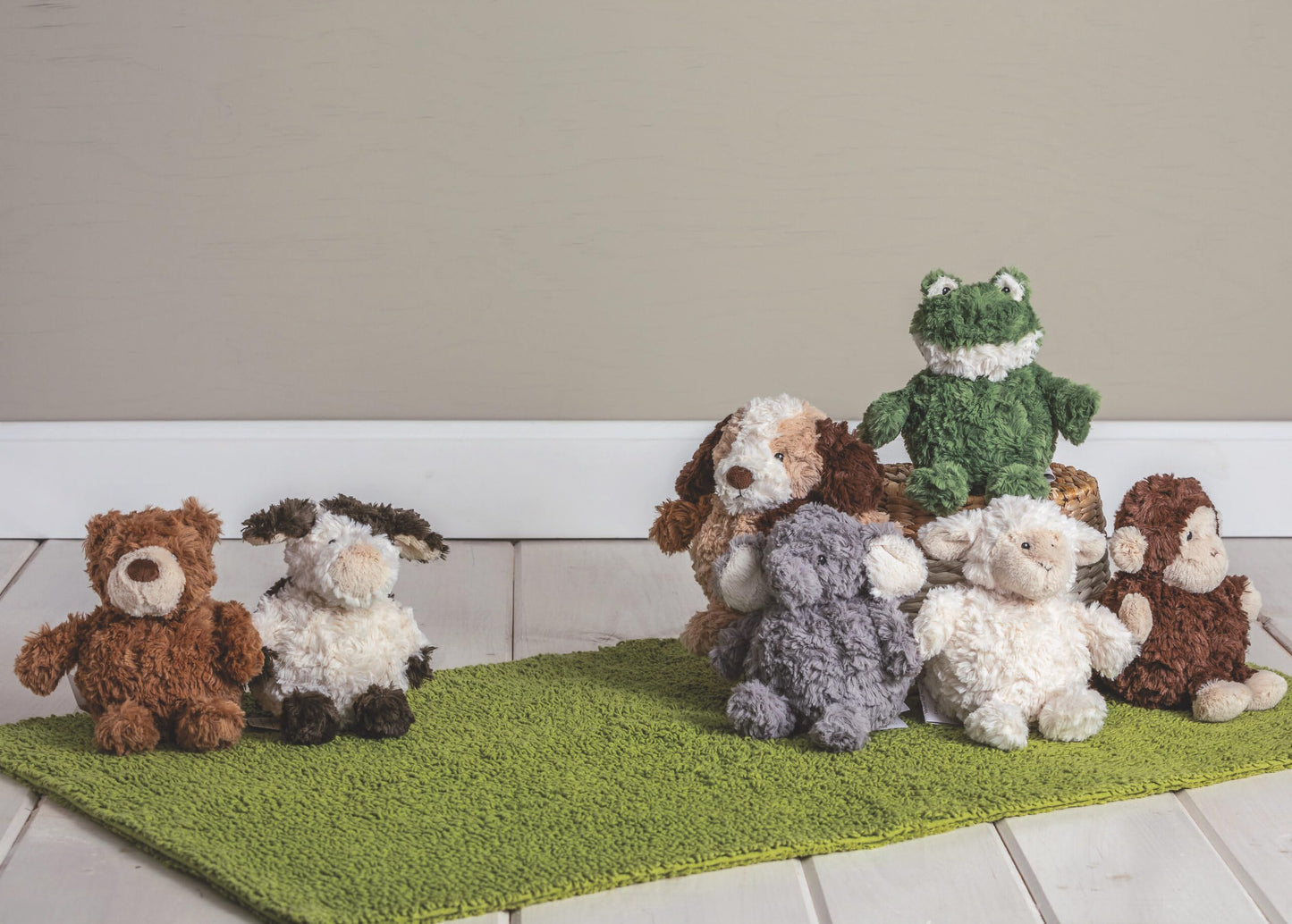 Mary Meyer Stuffed Animal Again Friends Soft Toy, 6-Inches, Sprouts Teddy