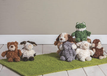 Mary Meyer Stuffed Animal Again Friends Soft Toy, 6-Inches, Sprouts Teddy