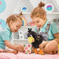 DolliBu Sitting Crow Plush - Super Soft Stuffed Animal Bird for Boys and Girls, Cute Wildlife black bird Crow Toy, Adorable Crow Stuffed Animal Gift