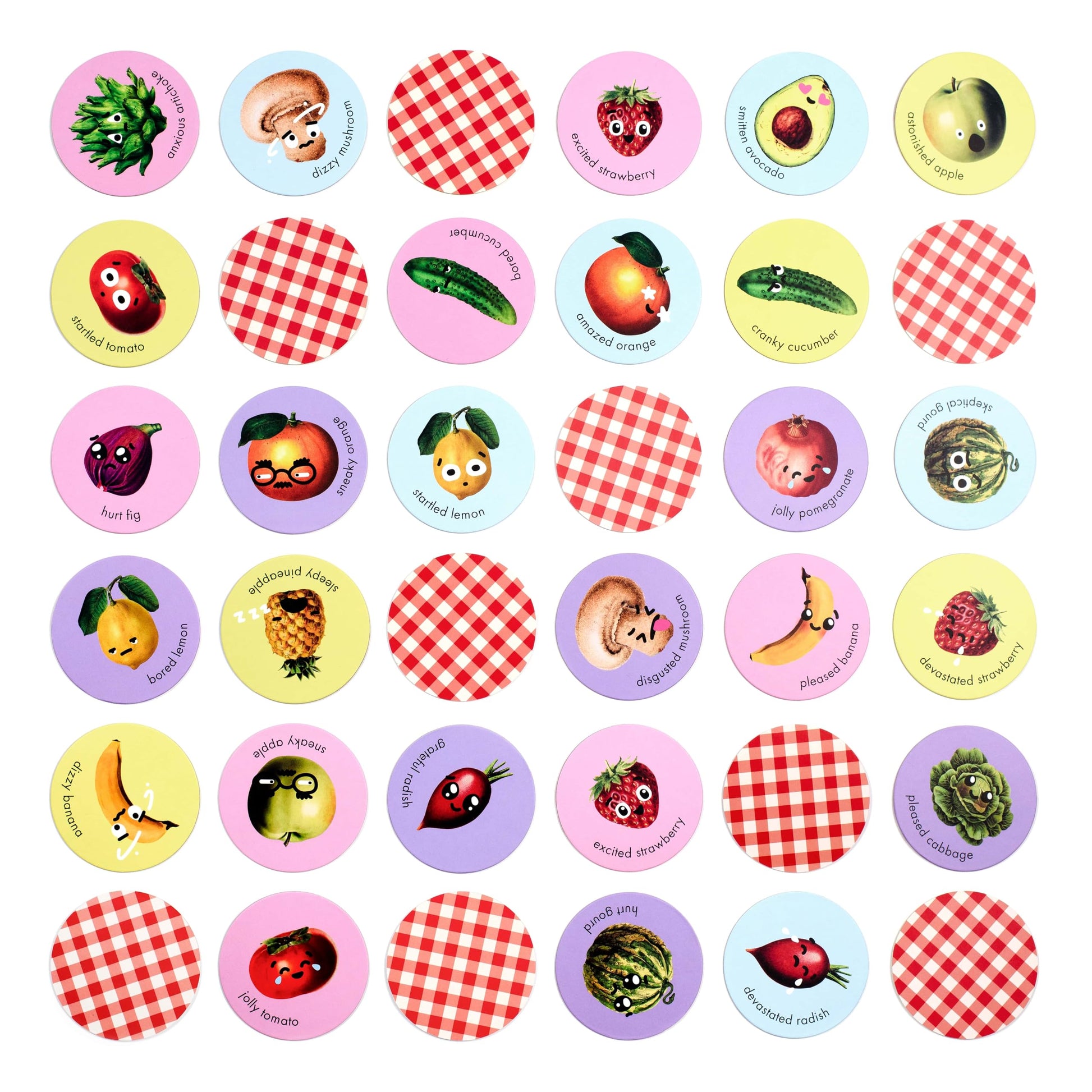 Chunky Deli BlueMilk Moody Food by Chunky Deli | A New Twist on 6 Classic Card Games for Family Game Night Parties with Toddlers, Kids, and Adults 2+