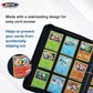BCW Double-Sided 9-Pocket Pages Holder - 50 Black Pages | Trading Card Binder Sheets | Secure Side Loading | Ideal Card Storage and Display Solution