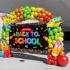 Back to School Decorations, 151PCS Back to School Balloon Garland Arch kit with Large Welcome Back To School Backdrop Banner for First Day of School