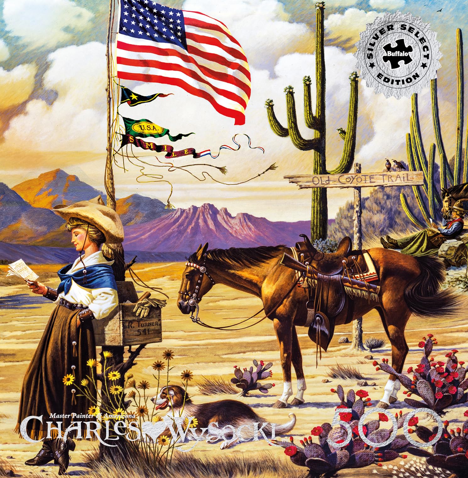 Buffalo Games - Charles Wysocki Love Letter - 500 Piece Puzzle for Adults