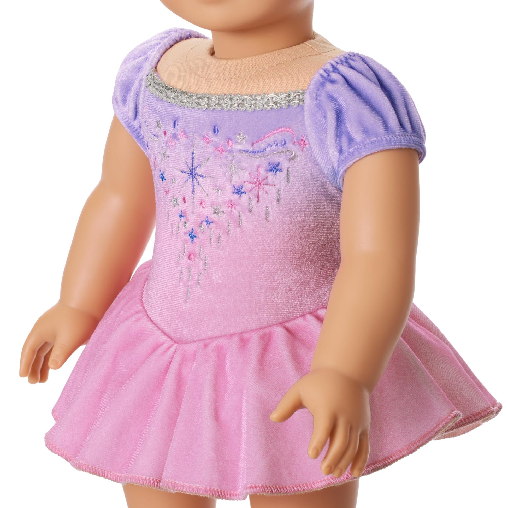 American Girl, Truly Me, Spin in Style Figure-Skating Outfit, Doll Clothes, for 18-inch Dolls, 4pcs, Ages 6+
