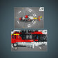 LEGO Technic Airbus H175 Rescue Helicopter 42145, Educational Model Building Set for Kids, with Spinning Rotors and Motorized Features, Construction