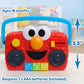 Sesame Street Elmo Take Along Boombox with Lights & Sounds, 5.5-inch Interactive Toy, Learning and Education, Kids Toys for Ages 2 Up by Just Play