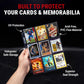 Ultra Pro Trading Card Sleeves - 9 Pocket Card Sleeves for Binder - Platinum Series Pages for Cards & Memorabilia - Archival Safe, UV Protection &