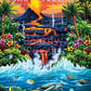 Boardwalk Hawai?i Volcanoes 500 Piece Jigsaw Puzzle Tropical Ocean Hawaii Puzzles with Premium Box, Gift for Adults and Family 16"x20"