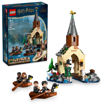 LEGO Harry Potter Hogwarts Boat House Building Toys - Harry Potter Toys for Kids, Girls & Boys, Age 8+ - Birthday Gift with 5 Minifigures - 76426