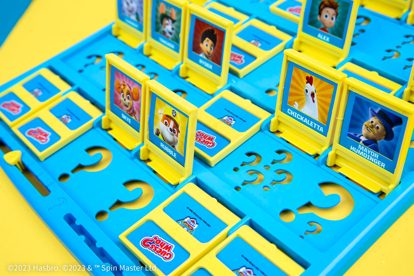 Guess Who? PAW Patrol Board Game, Featuring Chase, Rocky, Skye, and More, Officially Licensed Nickelodeon PAW Patrol Game, Family-Friendly Children's
