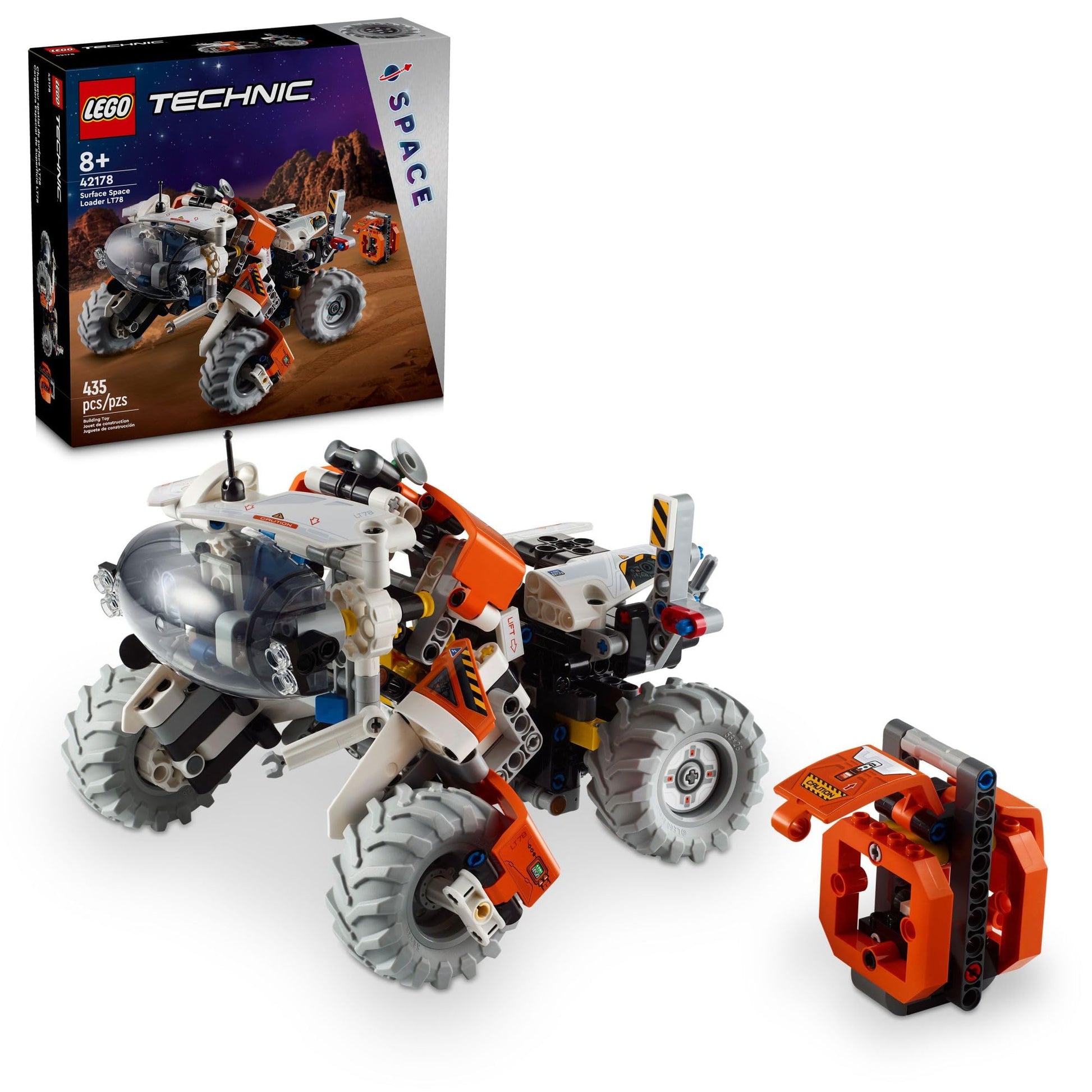 LEGO Technic Surface Space Loader LT78 Building Set, Space Toy for Adventure, Construction, Exploration and Building, Gift for Imaginative Play