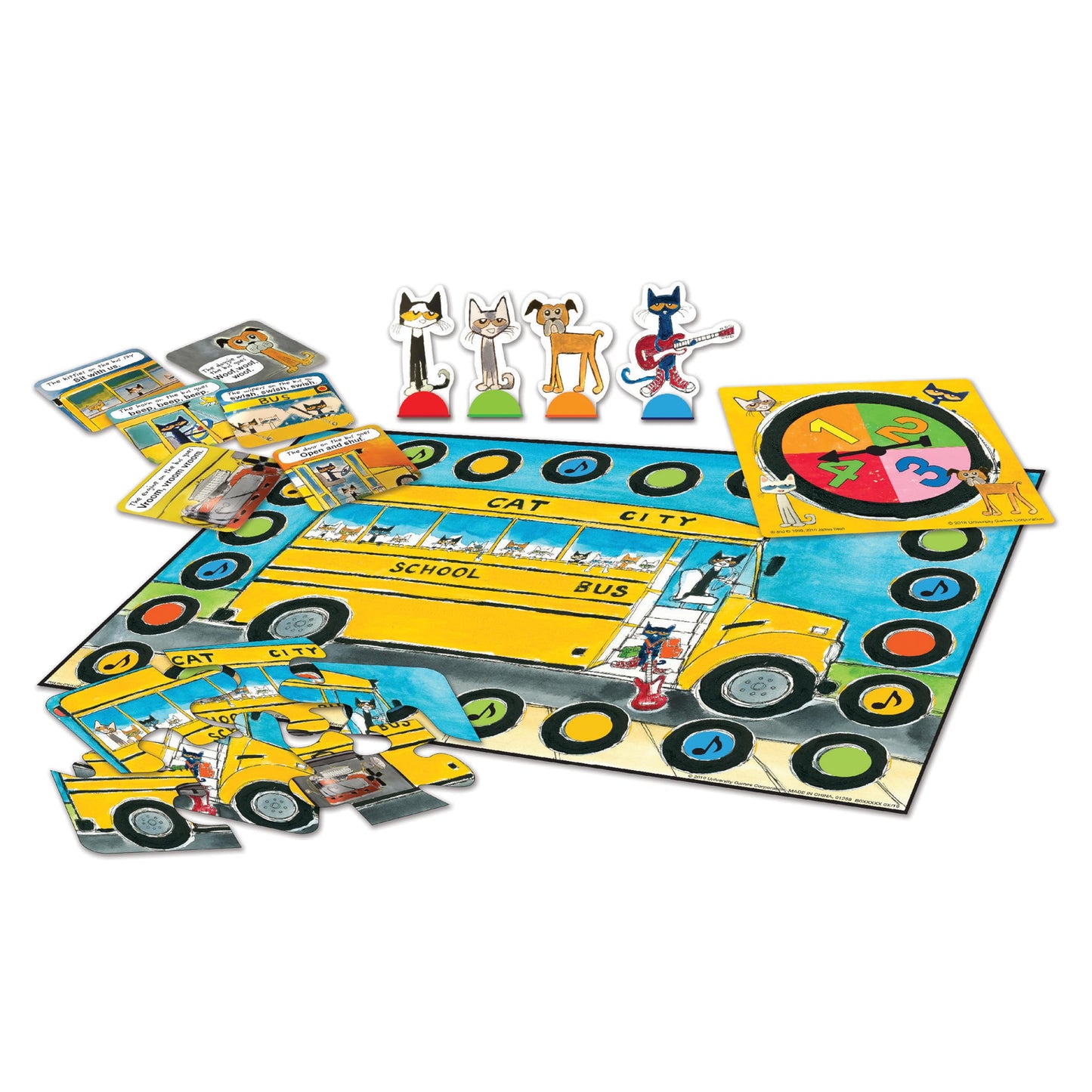 Briarpatch | Pete the Cat Wheels on the Bus Game, Fans of Pete the Cat Books, Ages 3+