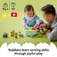 LEGO DUPLO My First Shape Sorter: Puppy House Sensory Toy for Toddlers - Montessori Shape Sorting & Learning Play Set for Boys & Girls, Ages 1.5+