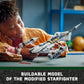 LEGO Star Wars The Mandalorian's N-1 Starfighter 75325 Building Set - The Book of Boba Fett, Featuring Baby Yoda Grogu and Droid Toy Figures, Birthday