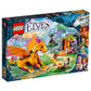 LEGO Elves Fire Dragon's Lava Cave 41175 Creative Play Toy for 8- to 12-Year-Olds