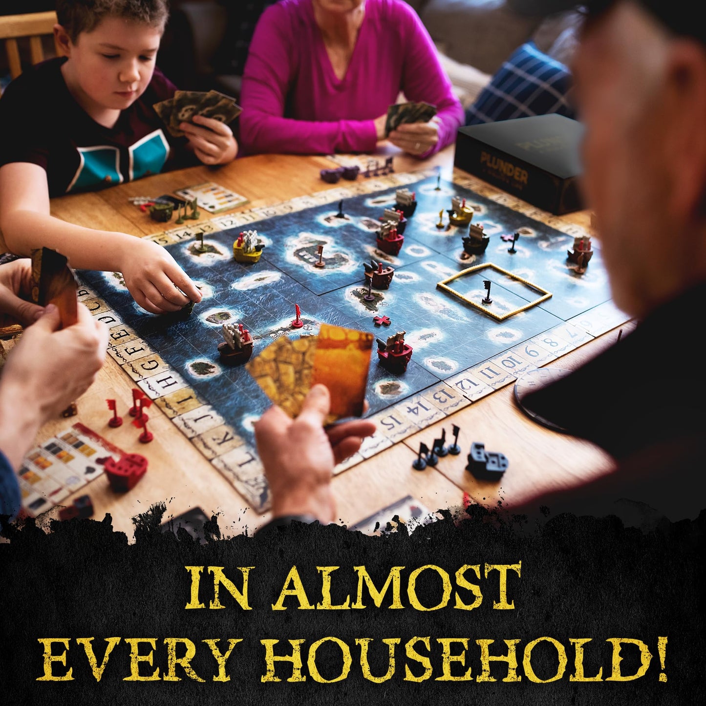 Plunder A Pirate's Life - Family Board Game for Adults and Kids