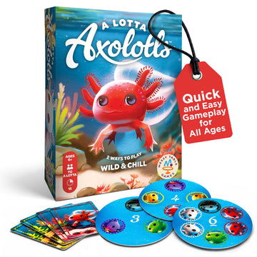 Messy Table Games A Lotta Axolotls Family Card Game