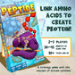 Genius Games Peptide: A Protein Building Game | A Strategy Card Game with Accurate Science for Gamers and Teachers | Teaches Amino Acids, mRNA