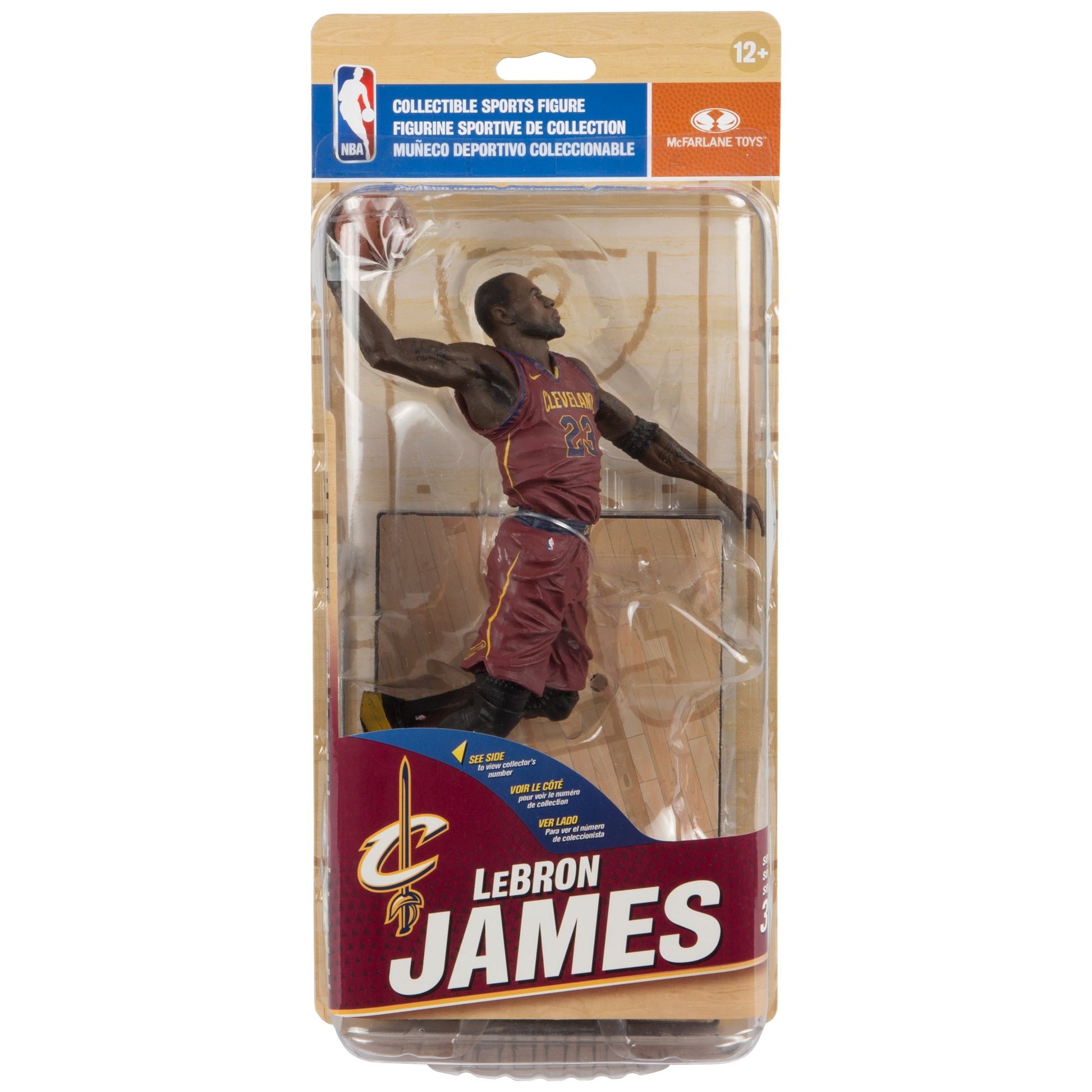 McFarlane Toys NBA Series 31 Lebron James Cleveland Cavaliers Action Figure