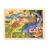 Melissa & Doug Dinosaurs Wooden Jigsaw Puzzle with Storage Tray (24 pcs)