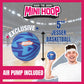 Jesser Hoop Over The Door Mini Basketball Hoop - 2 Gameplay Modes: Shot Clock or Score Keeping, 5" Exclusive Ball, Electric LED Scoring, Net, Air Pump