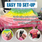 Magic Fort Building Kit for Kids - Large Lightweight Blanket Fort Making Kit Clips with CPC Certification - Portable Playhouse Play Tent Fort