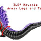 TwCare Legendary Shin Dinosaur, Movie Series Movable Joints Dino Dragon Action Figures Soft Vinyl, Carry Bag