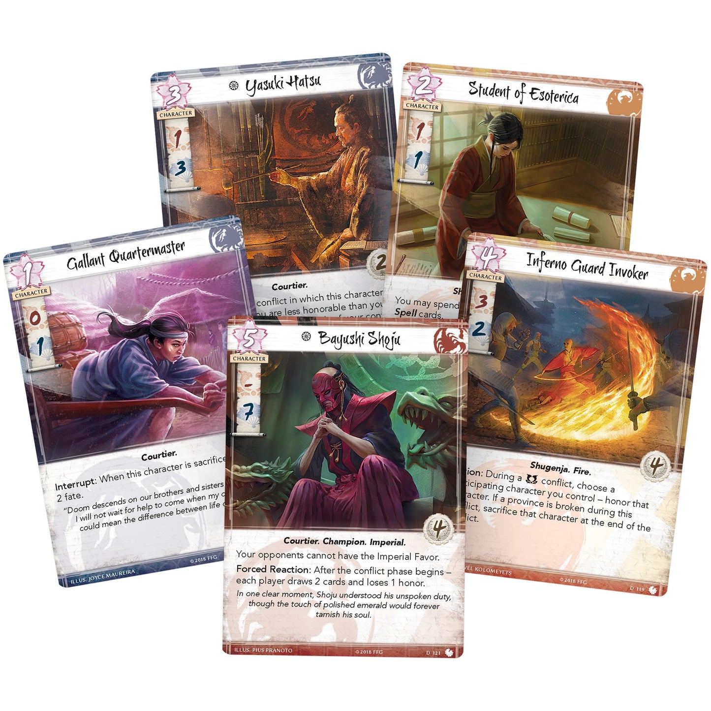 Legend of The Five Rings: The Card Game Shoju's Duty Dynasty Pack - Tactical Strategy Game for Kids & Adults, Ages 14+, 2 Players, 45-90 Minute