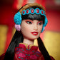 Barbie Signature Lunar New Year Doll in Red Floral Robe & Traditional Accessories Inspired by the Peking Opera, Collectible with Stand & Certificate