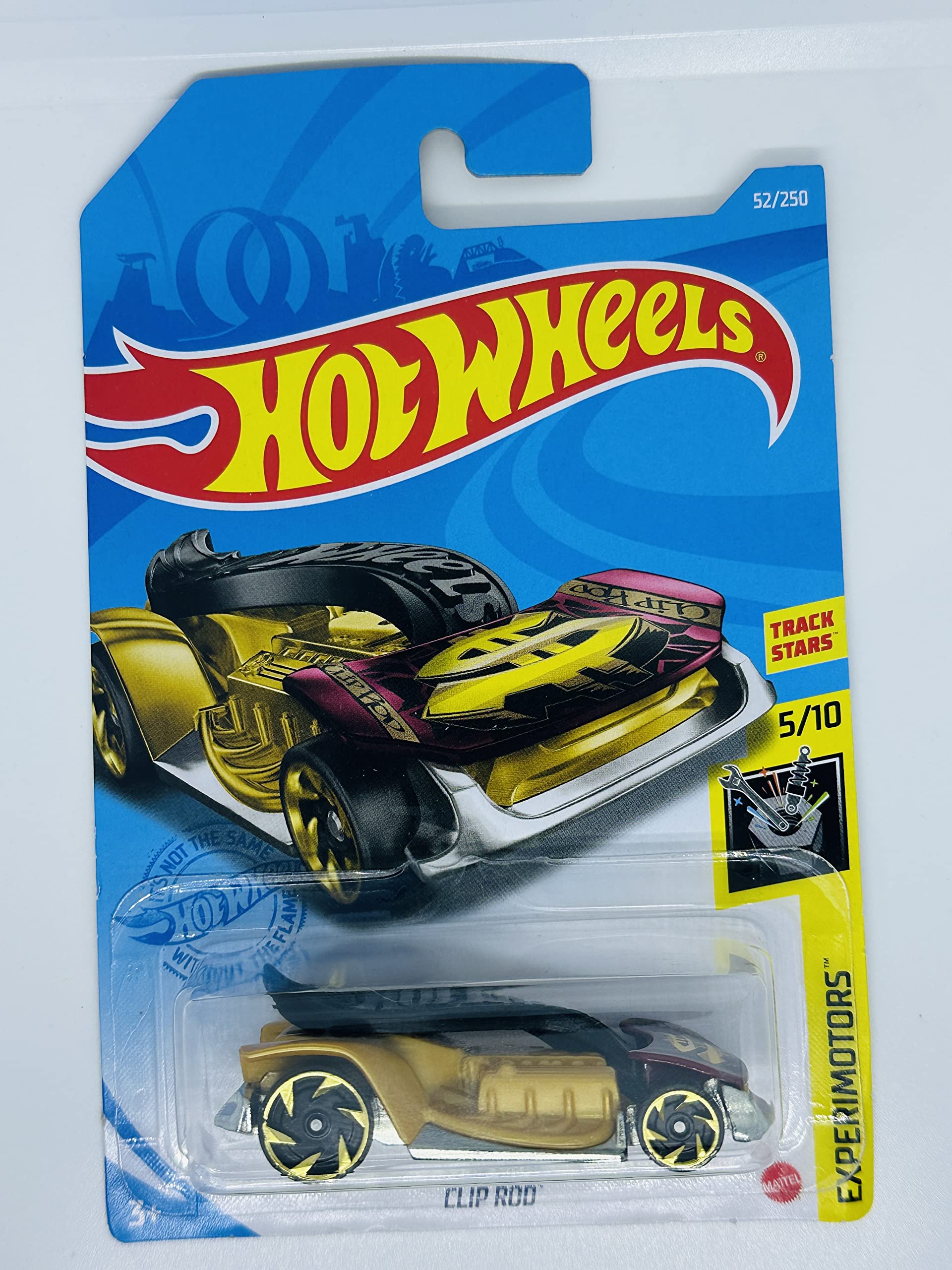 Hot Wheels - Clip Rod - Maroon - Real Money Clip - Experimotors 5/10
