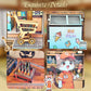 Japanese DIY Miniature House Kit, DIY Book Nook Kit, Minimart Model Craft Kits, Wooden Mini Doll House Kit, Tiny Model House for Adults to Build