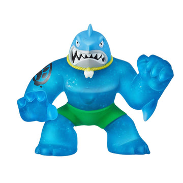 Heroes of Goo Jit Zu - Single Stretchy Shark Action Figure, Thrash