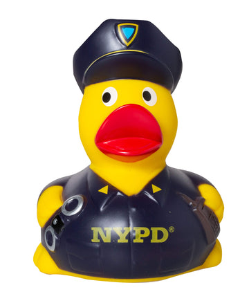 Artisan Owl Officially Licensed New York City Souvenir 4" Yellow Rubber Duck (NYPD Rubber Duck)