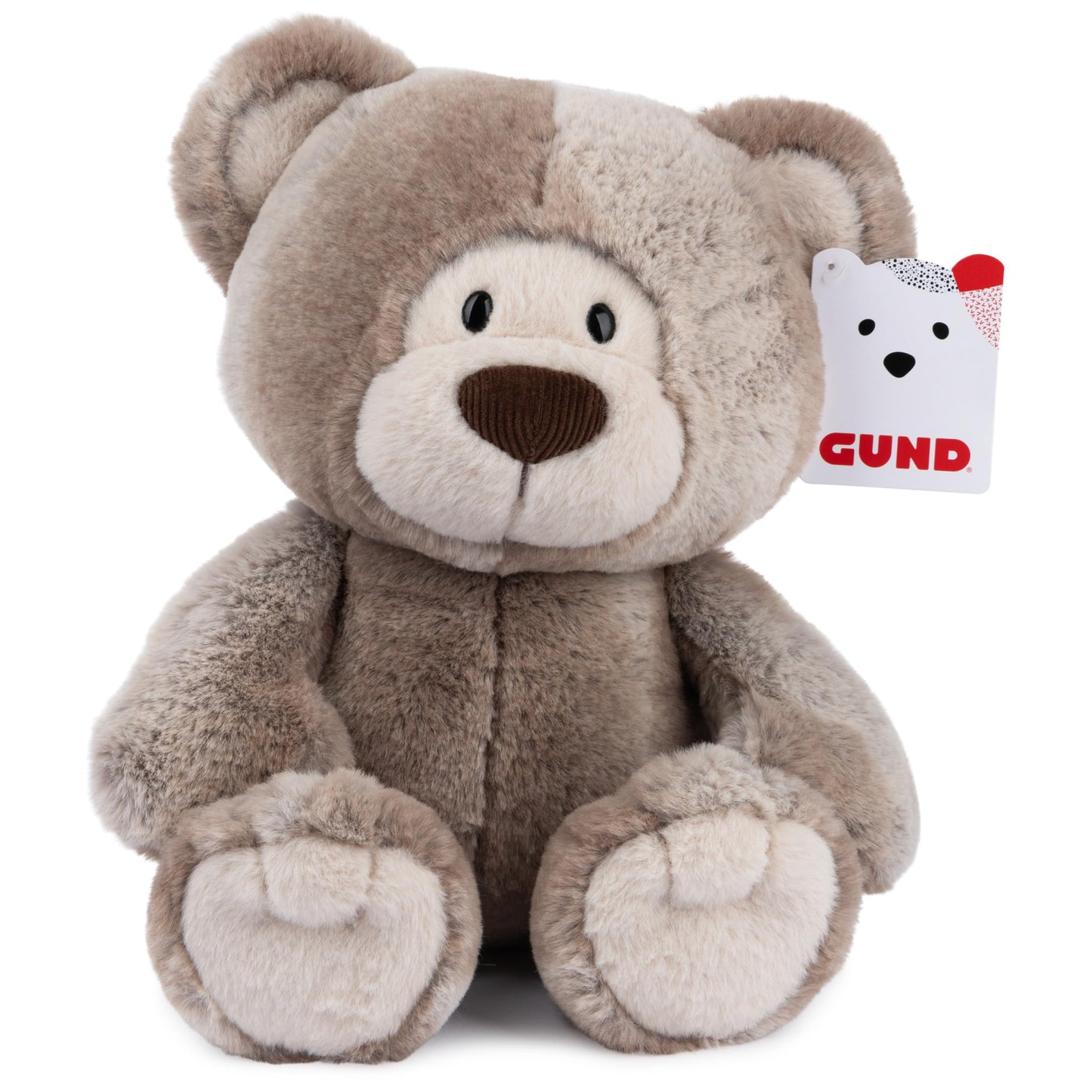 GUND Mukki Teddy Bear, Premium Stuffed Animal for Ages 1 and Up, Brown/Cream, 10"