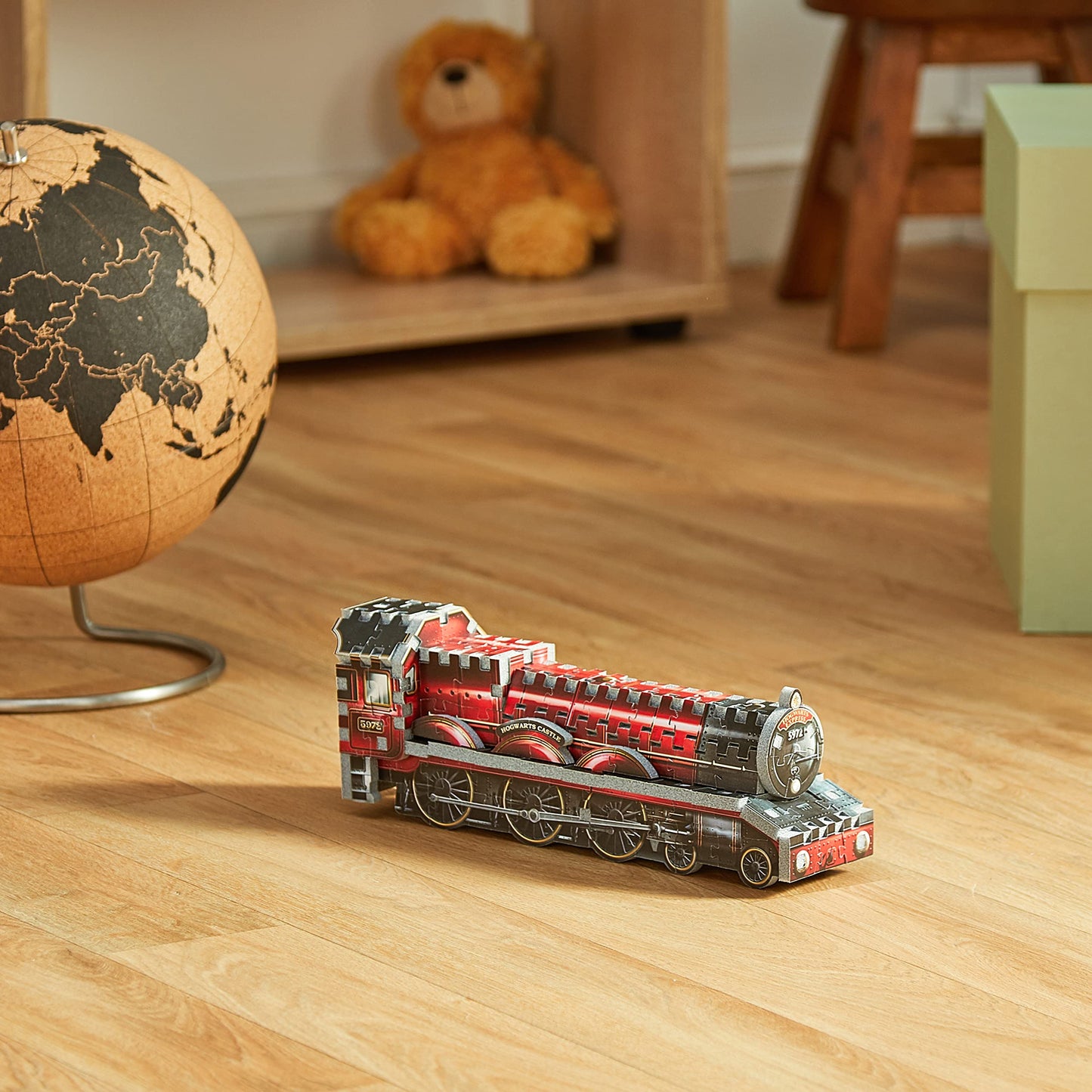Wrebbit3D Harry Potter 3D Puzzle Model of Hogwarts Express Mini | 155 Jigsaw Puzzle Pieces | Build and Journey Through the Wizarding World