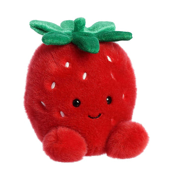 Aurora® Adorable Palm Pals™ Juicy Strawberry™ Stuffed Animal - Fun Collectible Plush for Kids and Adult Collectors - Perfect for Decorating Rooms