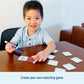 Wildkin Memory Matching Game - 18 Educational Pairs for Toddlers & Preschool - Transportation