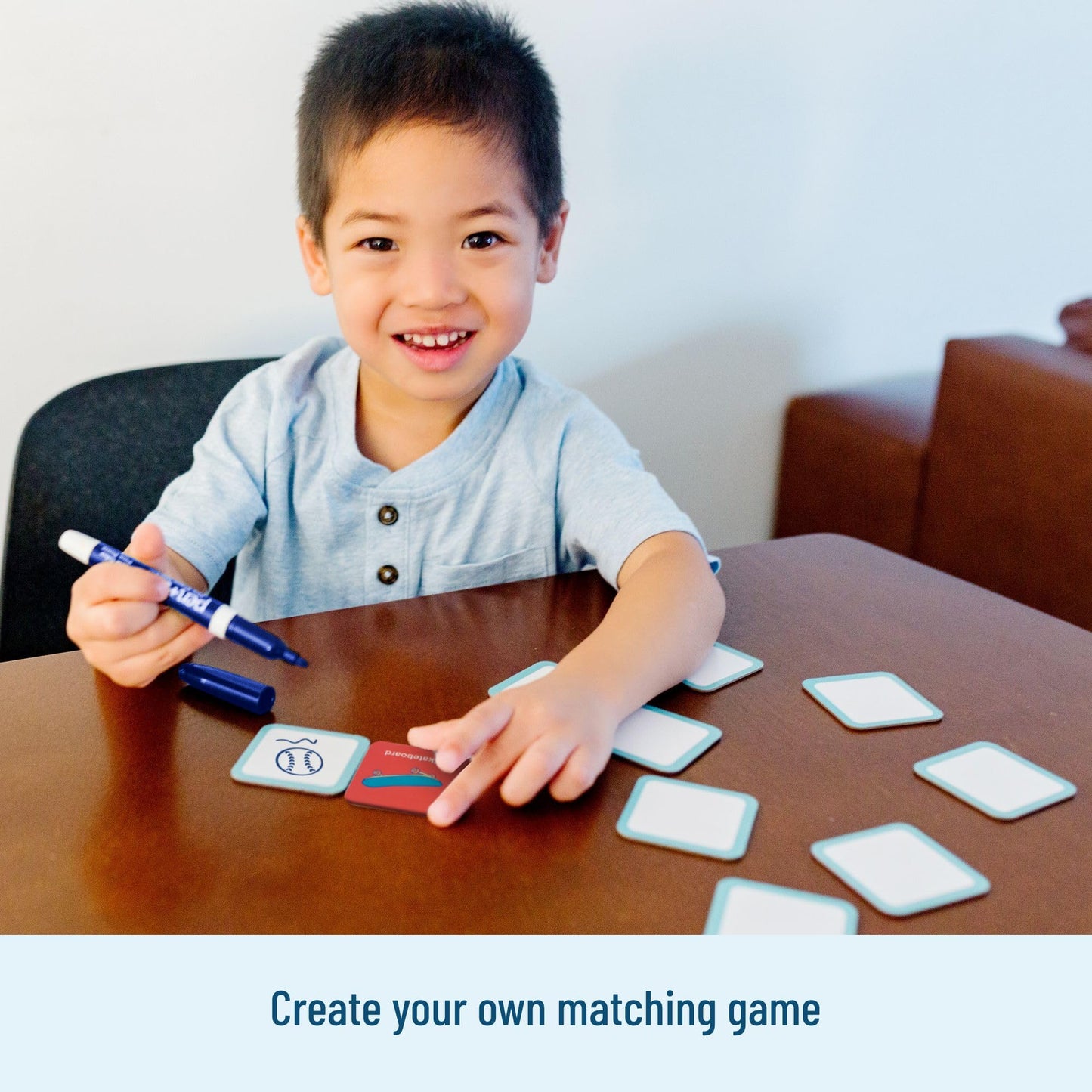 Wildkin Memory Matching Game - 18 Educational Pairs for Toddlers & Preschool - Transportation