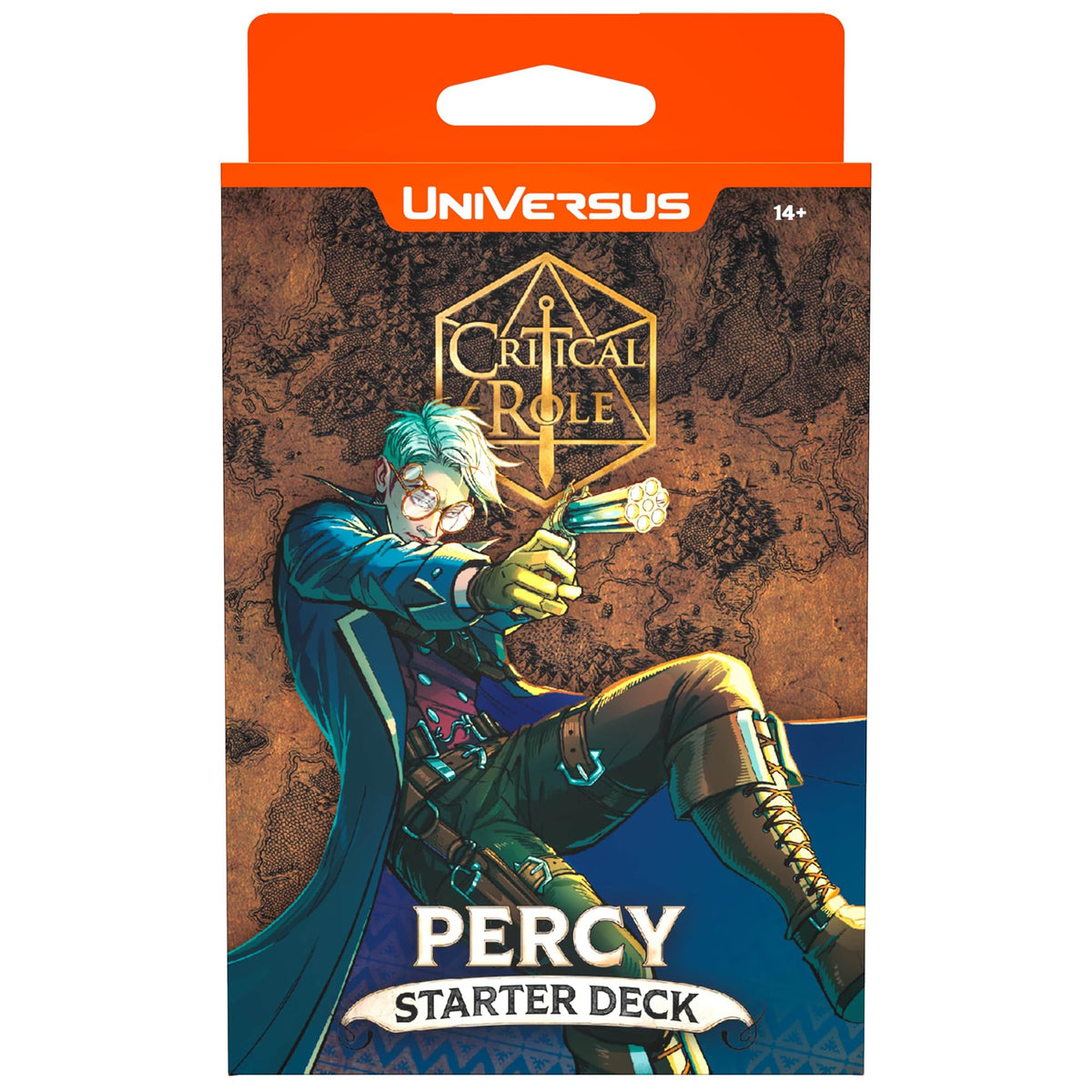 UniVersus: Critical Role: Heroes of Exandria - Percy Starter Deck - Ready to Play Character Deck, Deck-Building Battle Collectible Card Game, Licensed