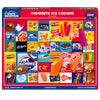 White Mountain 1000 Piece Jigsaw Puzzle Vintage Food, Favorite Ice Creams