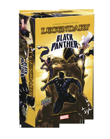 Legendary Marvel - Black Panther Expansion | Cooperative Deck Building Game | Marvel Board Game