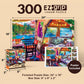 MasterPieces 300 Piece EZ Grip Jigsaw Puzzle - Glamping Style - 18"x24" - Jigsaw Puzzle with Vibrant Artwork and Durable Pieces - Fun Family Activity