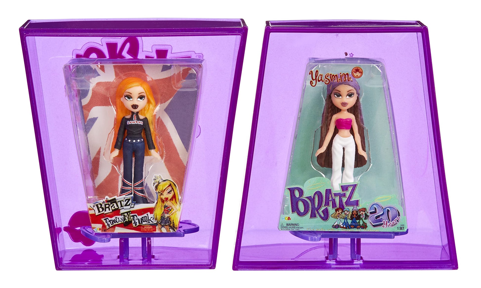 Bratz Minis - 2 Bratz Minis in Each Pack, Blind Packaging Doubles as Display, Y2K Nostalgia, Collectors Ages 6 7 8 9 10+