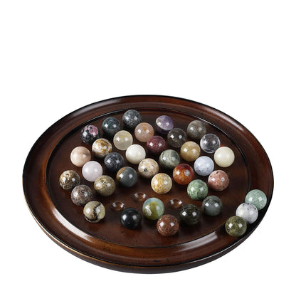 Authentic Models Solitaire Di Venezia 20mm Semi-Precious Marbles