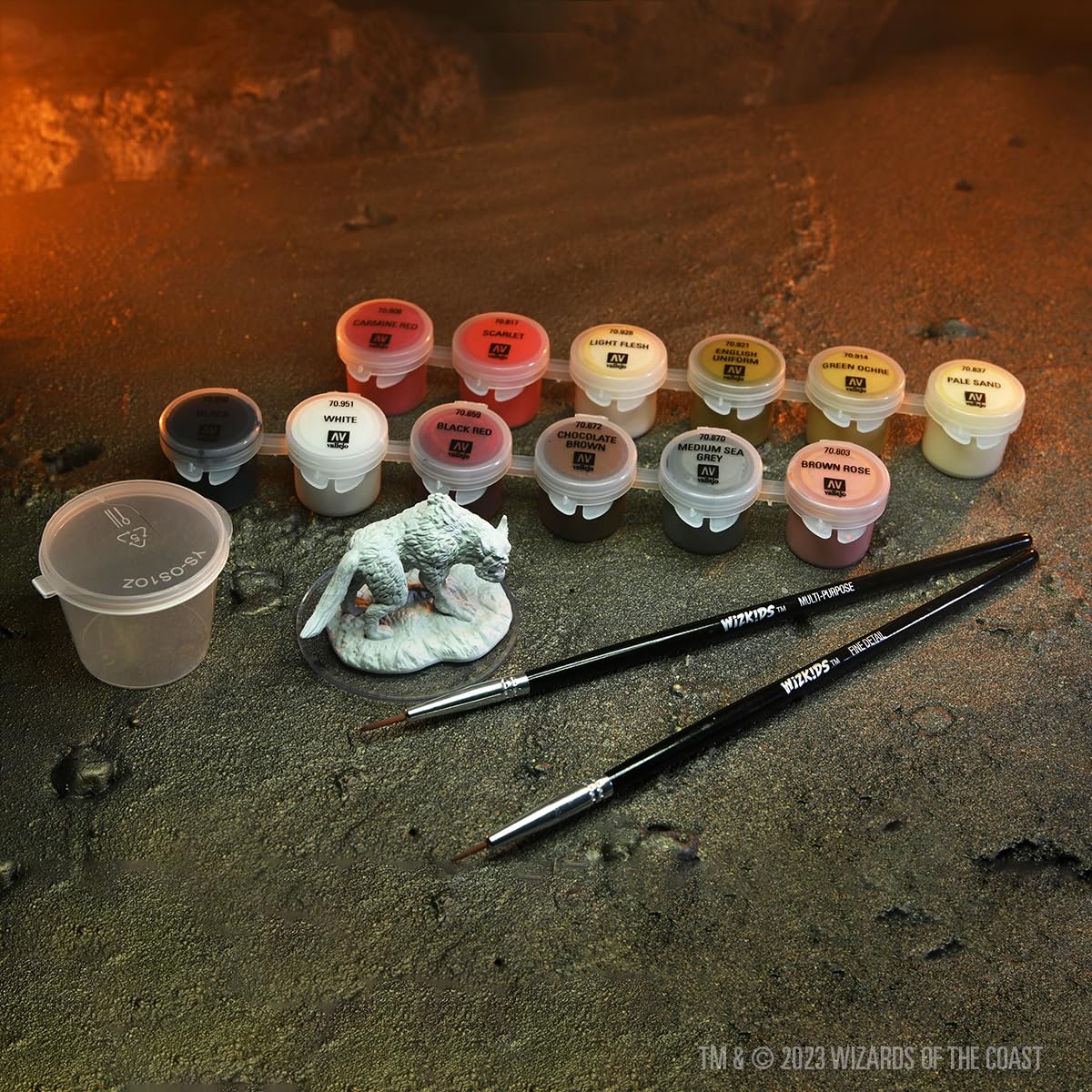 WizKids Dungeons & Dragons Nolzur's Marvelous Miniatures: Paint Kit- Yeth Hound